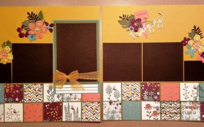 Scrap-it Saturday  with Botanical Builder Framelits