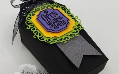 Spooky Coffin Treat Box