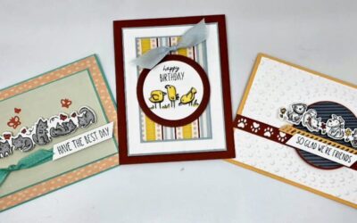 Stampin’ Up! Cutest Crew Card Class Replay + Cutting Guide