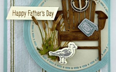 Stunning Father’s Day Card Idea — Waterside Retreat WOW Card