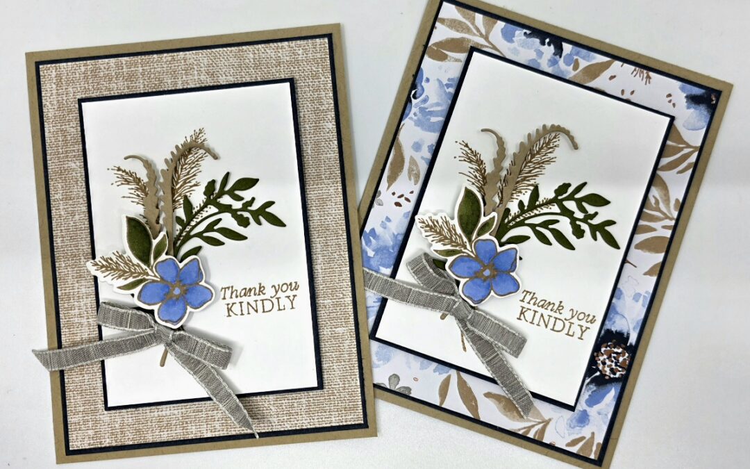 Delicate Dreams Thank You Card — The Color Combo Nobody Expects